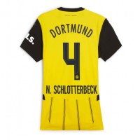 Borussia Dortmund Nico Schlotterbeck #4 Hemmatröja Kvinnor 2024-25 Korta ärmar